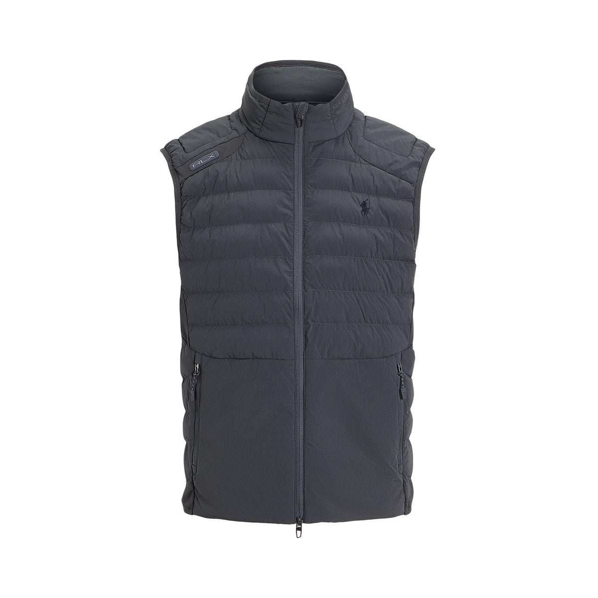 Rlx Ralph Lauren Full Reißverschluss Golfweste - Holzkohlegrau