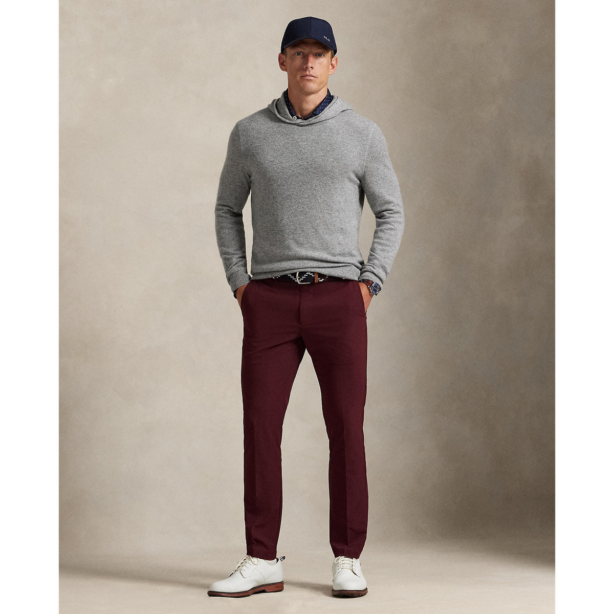 Rlx Ralph Lauren Sports Leichtes Stretch -Zypressengolfhose - Rich Ruby