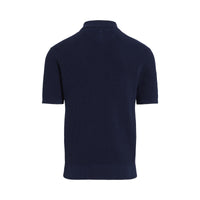 RLX Ralph Lauren Cotton Coolmax Strick -Golf Polo -Hemd - raffinierte Marine