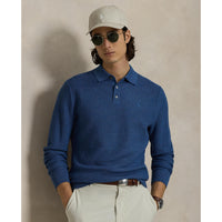 RLX Ralph Lauren Performance Polo -Kragen -Golfpullover - Tide Pool Blue Heather