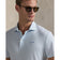 RLX Ralph Lauren Tailored Fit Printed Airflow Golf Polo Shirt - Office Blue Boogey Texture