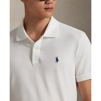 RLX Polo Performance Ralph Lauren Performance Stretch Mesh Golf Polo -Hemd - Keramik Weiß