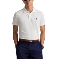 RLX Polo Performance Ralph Lauren Performance Stretch Mesh Golf Polo -Hemd - Keramik Weiß
