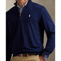 Polo Performance Ralph Lauren Fine Gauge Terry Halbzip - Französische Marine