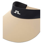 J.Lindeberg Women's Ada Wide Golf Visor - Black