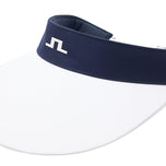 J.Lindeberg Women's Ada Wide Golf Visor - JL Navy