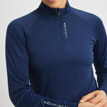 Rohnisch Frauen addy Long Sleeve Golf Shirt - Marine