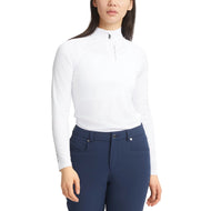 Rohnisch Frauen addy Long Sleeve Golf Shirt - Weiß