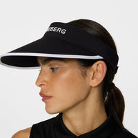 J. Lindeberg Frauen Alba Big Golf Visor - Schwarz