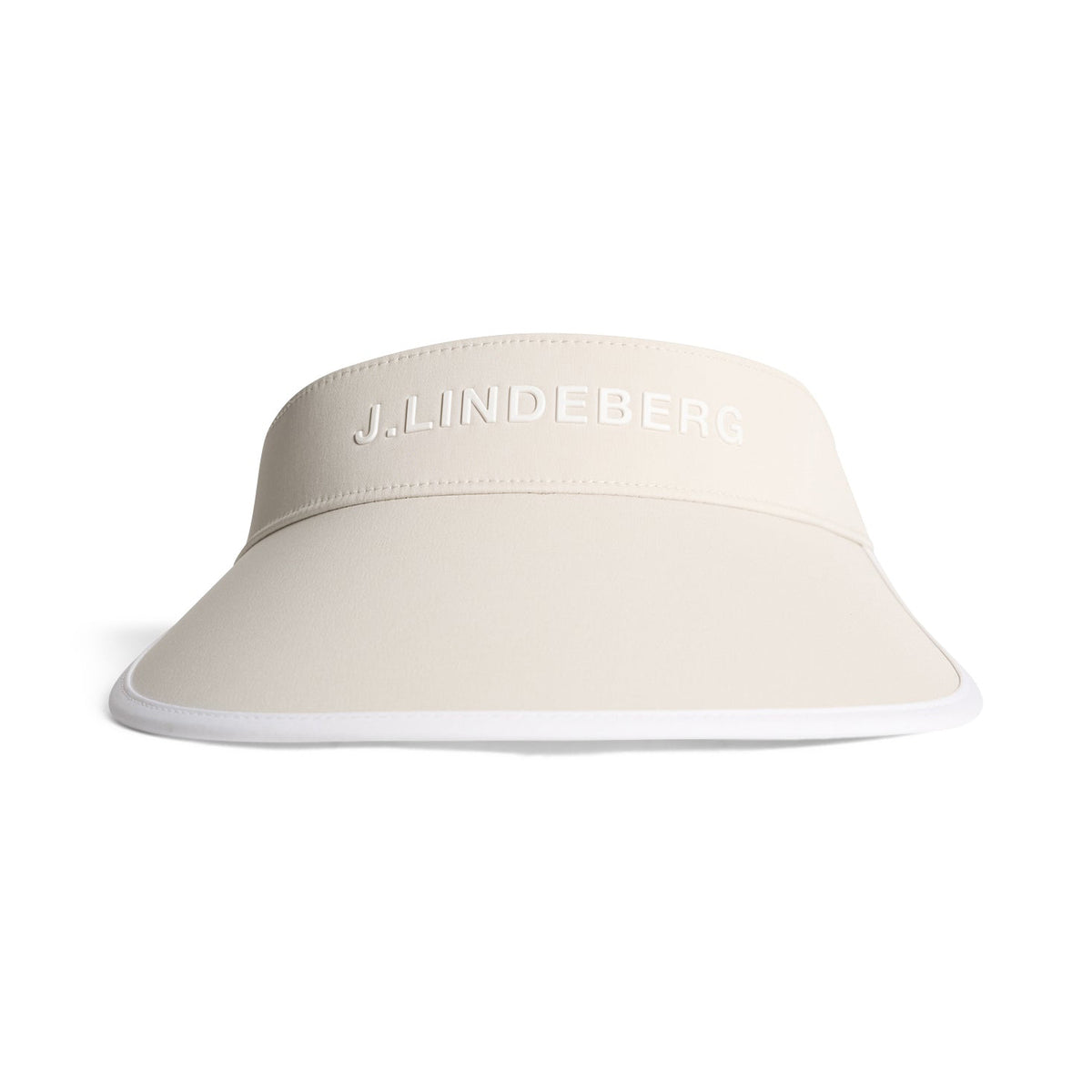 J. Lindeberg Women's Alba Big Golf Visor - Moonbeam