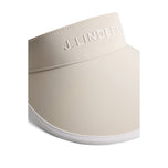 J. Lindeberg Women's Alba Big Golf Visor - Moonbeam