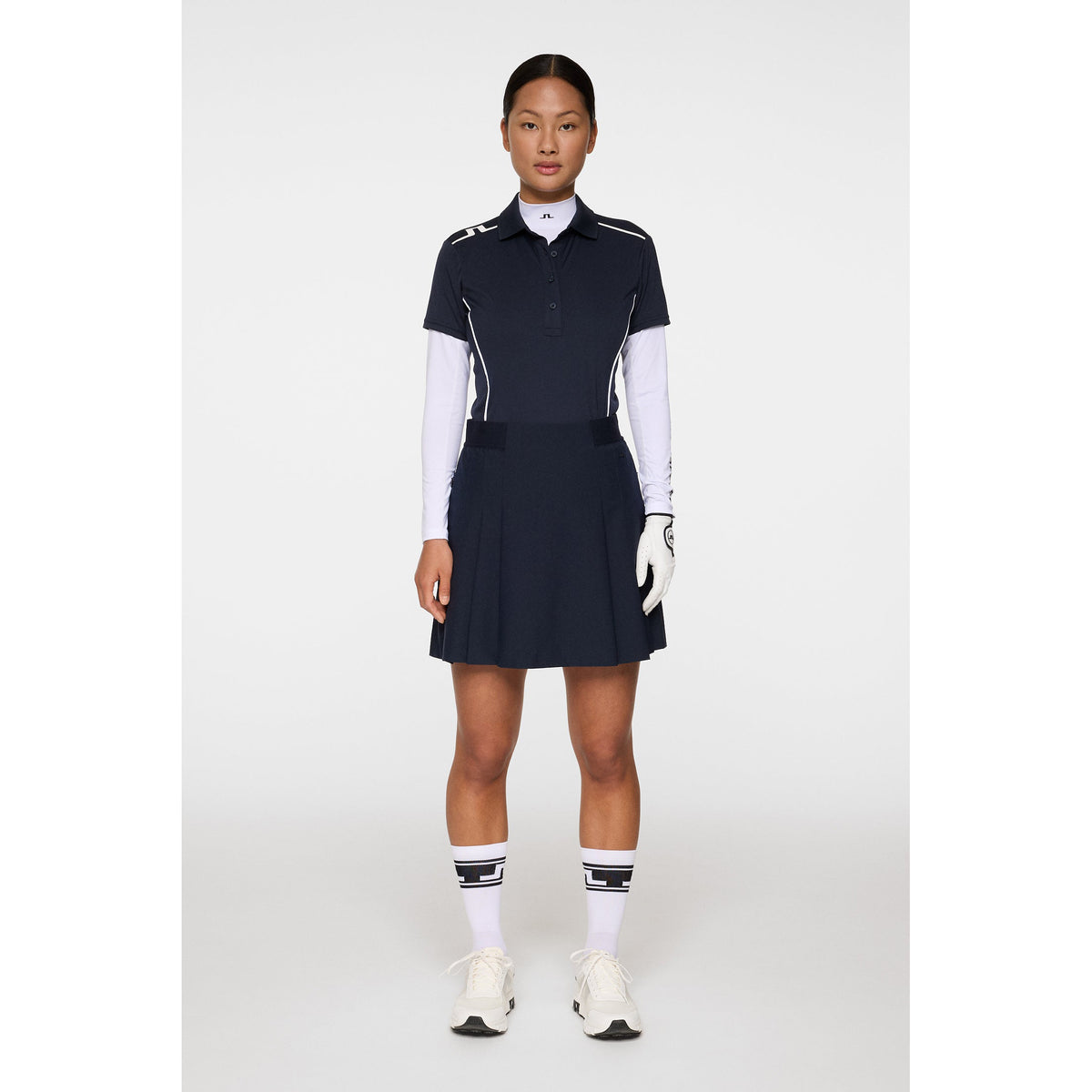 J. Lindeberg Women's Alesia Golfrock - JL Navy