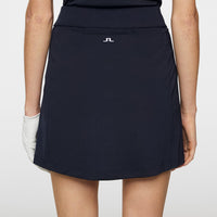 J.Lindeberg Women's Amelie Mid Golf Rock - JL Navy