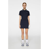 J.Lindeberg Women's Amelie Mid Golf Rock - JL Navy