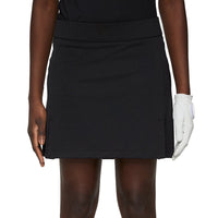 J.Lindeberg Women's Amelie Mid Golf Rock - Schwarz