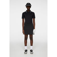 J.Lindeberg Women's Amelie Mid Golf Rock - Schwarz