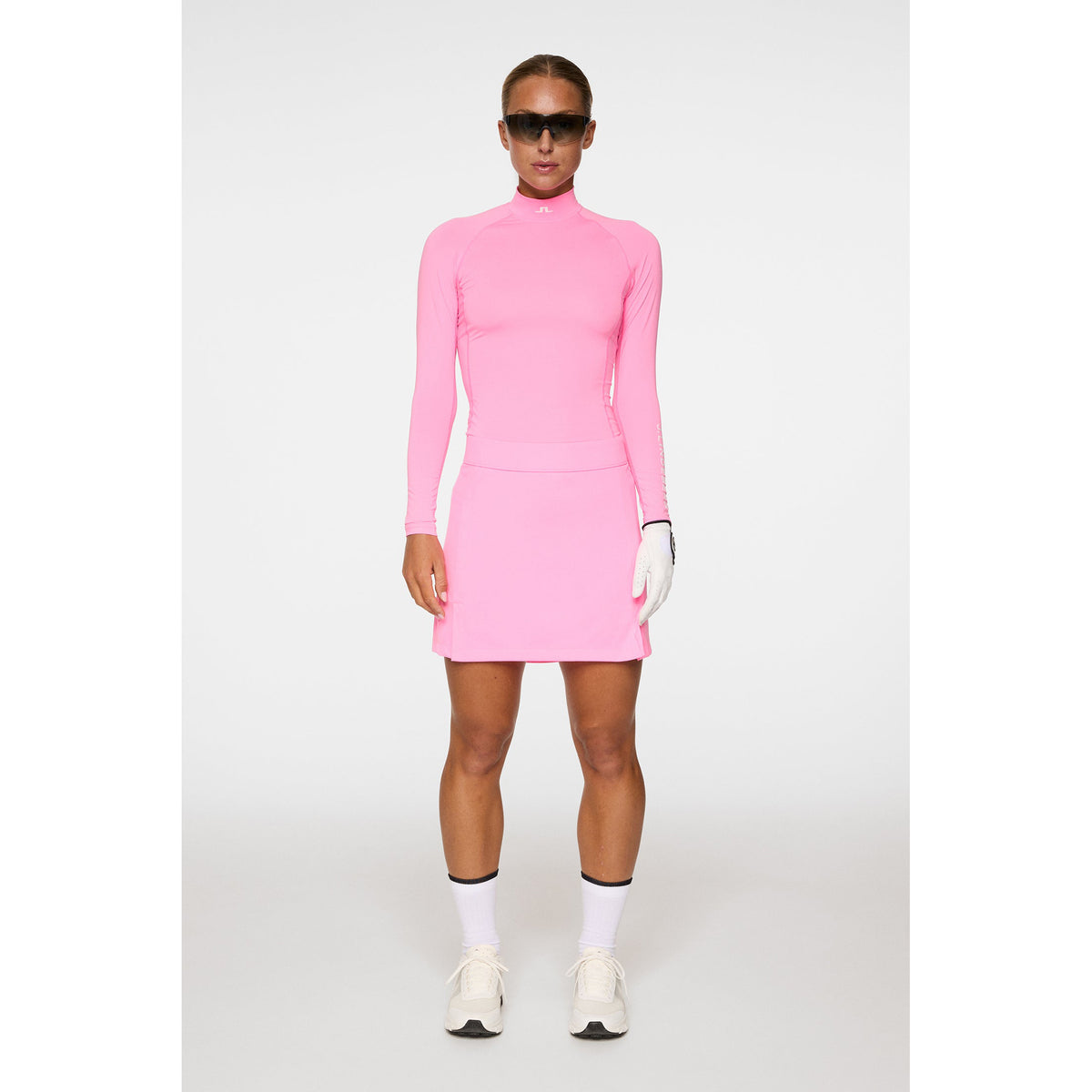J.Lindeberg Women's Amelie Mid Golf Rock - Eosine Pink