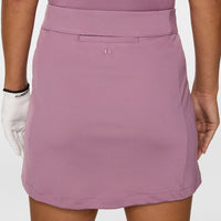 J.Lindeberg Women's Amelie Mid Golf Rock - sehr Traube