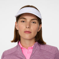 J. Lindeberg Women's Erreicht Golfvisor - Weiß