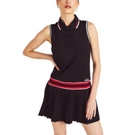 Malbon Bella Golfkleid für Damen – Schwarz