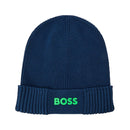 Boss Asic Cotton Golf Mütze - blaugrün