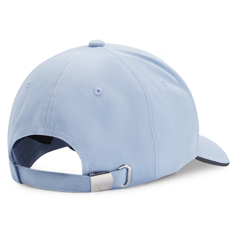 Boss Cotton -Zwilling kühne Golfkappe - hellblau