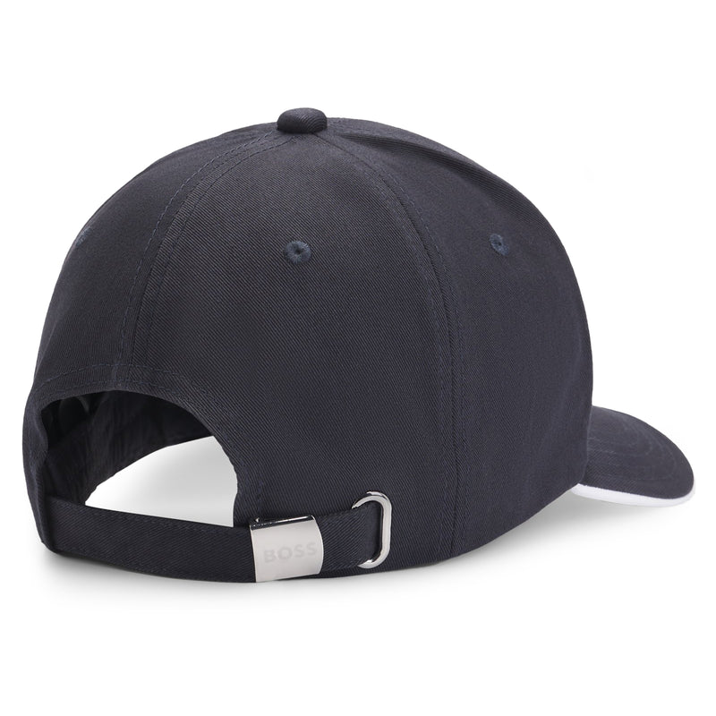 Boss Cotton -Zwilling kühne Golfkappe - dunkelblau