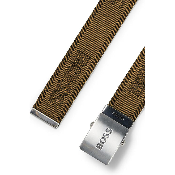 Boss -Ikon RO -J Golfgürtel - mittel beige
