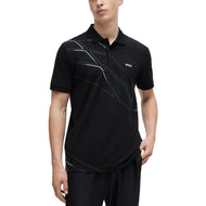 Boss Paddy 3 Golfhemd - schwarz