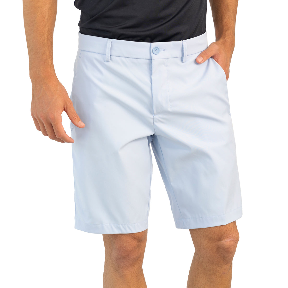 Boss Phoenix Slim Fit Golf Shorts - hellblau