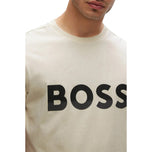 Boss T -Shirt 1 Golfhemd - Offen weiß