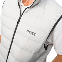Boss Thor gepolsterte Golfweste - hell/pastellgrau