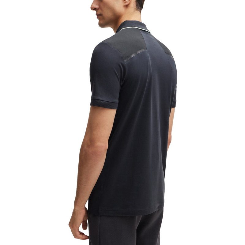 Boss Philix Slim Fit Golf Shirt - Holzkohle