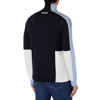 Boss Zolkar Farbblock 1/4 Zip Pullover - Marine