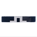 J.Lindeberg Braided Bridge 35 Golfgürtel – JL Navy