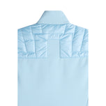 J.Lindeberg Damen Holma Quilt Hybrid Golfweste – Vergissmeinnicht