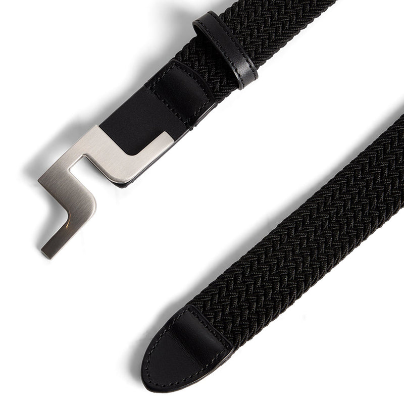 J. Lindeberg Berry Elastic Golf Belt - Schwarz