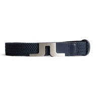 J. Lindeberg Berry Elastic Golf Belt - JL Navy