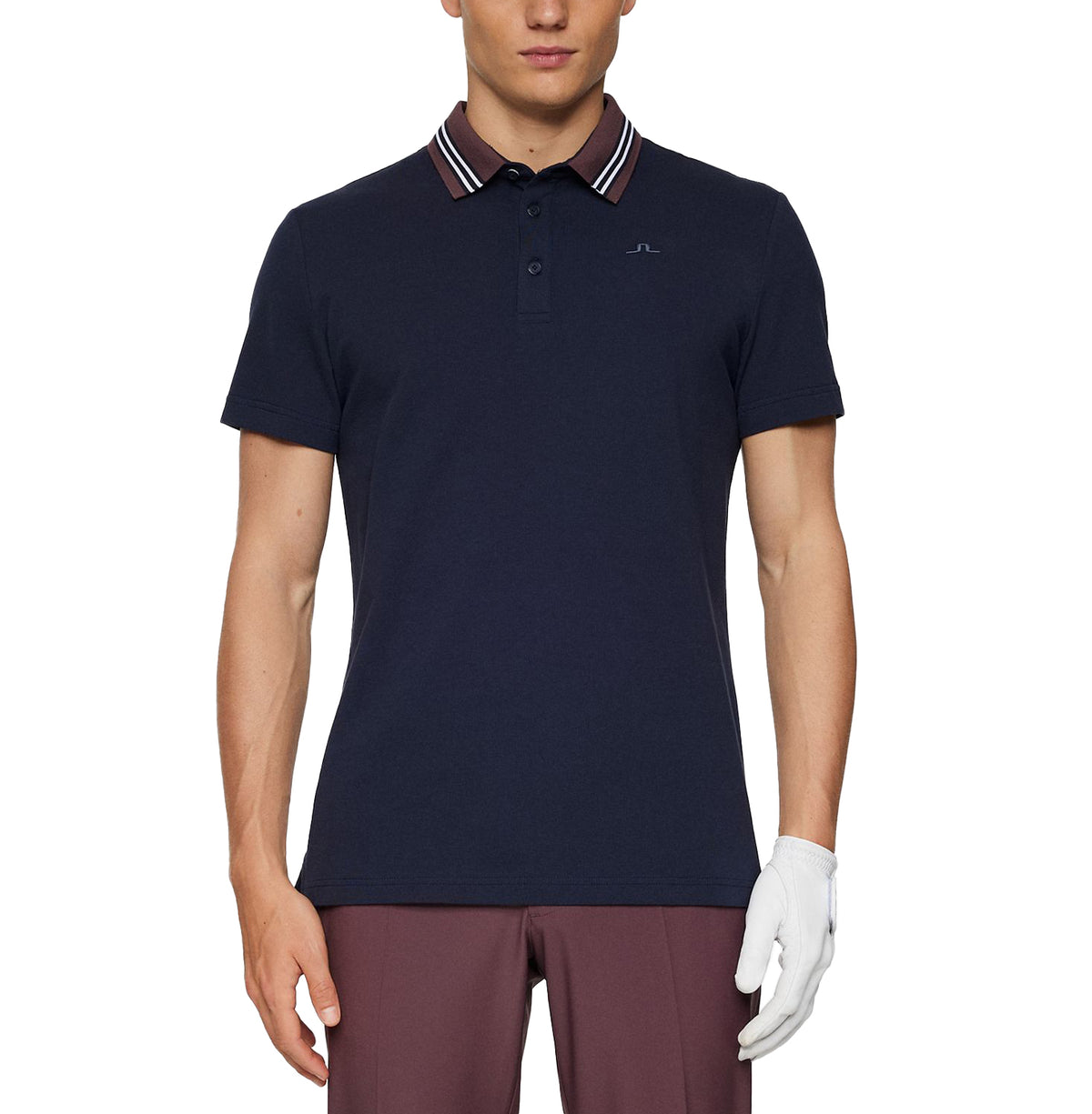 J. Lindeberg Bjorn Golf Polo Shirt - JL Navy