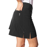 Golftini Damen Be An Athlete 17" Golfskort - Schwarz