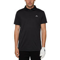 J. Lindeberg Bridge Golf Polo Shirt - Schwarz