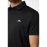 J. Lindeberg Bridge Golf Polo Shirt - Schwarz