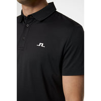 J. Lindeberg Bridge Golf Polo Shirt - Schwarz