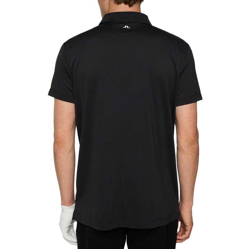 J. Lindeberg Bridge Golf Polo Shirt - Schwarz