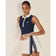 Malbon Women's Claudia Sleeveless Golf Polo Shirt - Navy
