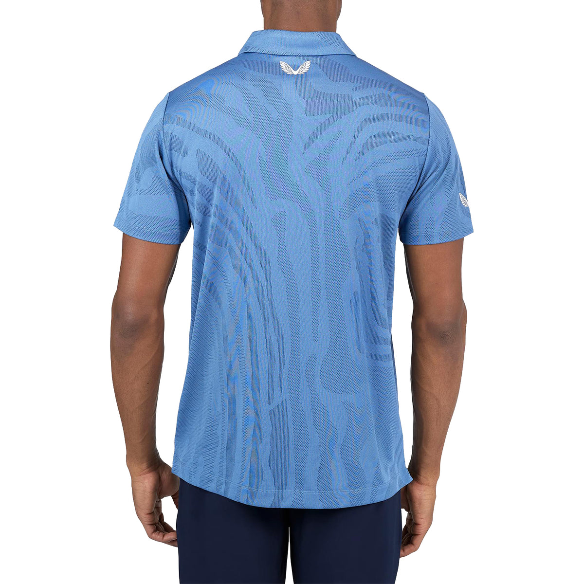 Castore Engineered Strick Golf Poloshirt - Horizont