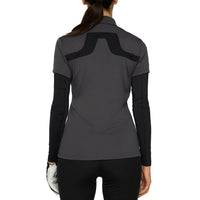 J. Lindeberg Women's Cassie Golf Polo Shirt - Asphalt