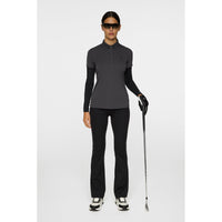 J. Lindeberg Women's Cassie Golf Polo Shirt - Asphalt