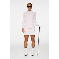 J.Lindeberg Women's Cassie Golf Polo -Hemd - grauer Lila