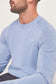 Castore Strick Golf Crew Hals - Himmel
